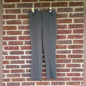Ladies Nine West Gray Dressy Pants Slacks Size 10 Average